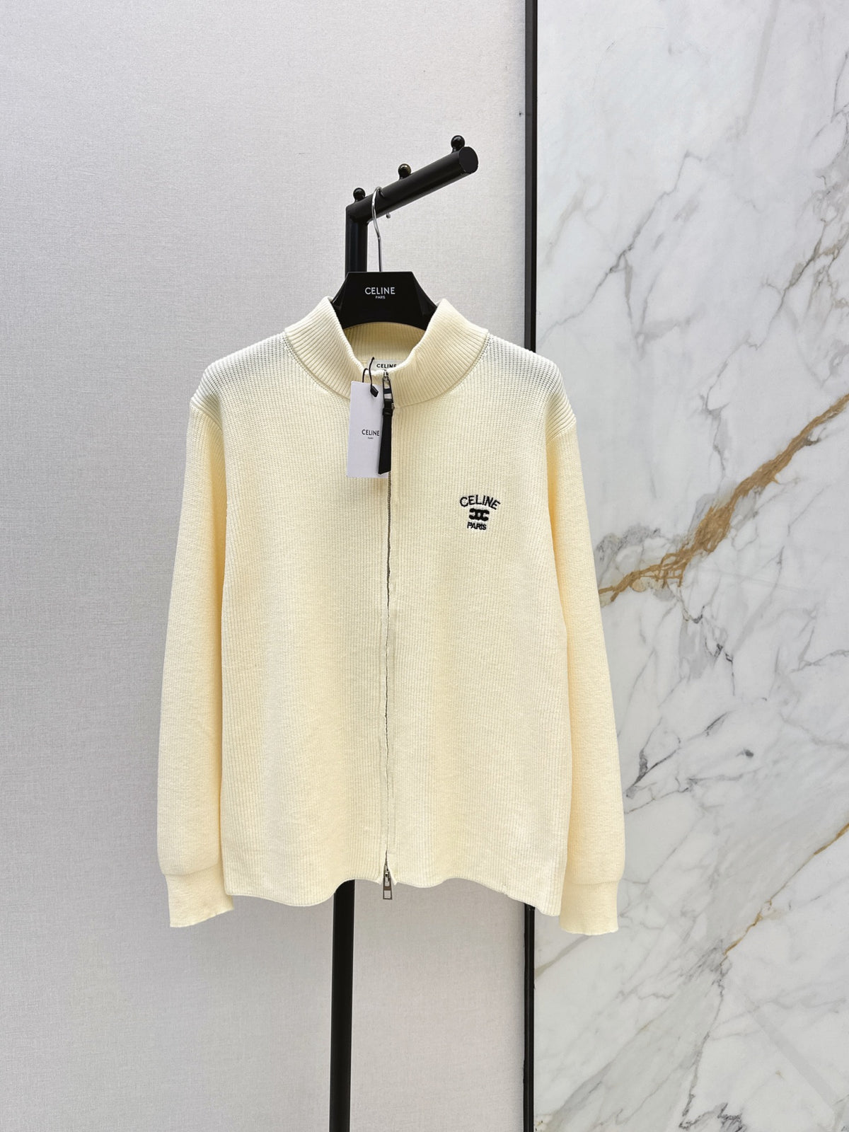 26FW New Stand-Collar Wool Cardigan 🖤