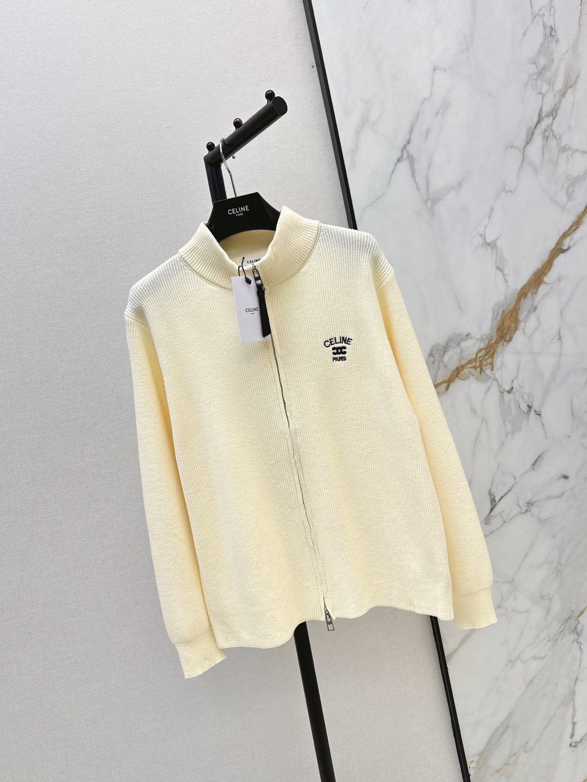 26FW New Stand-Collar Wool Cardigan 🖤