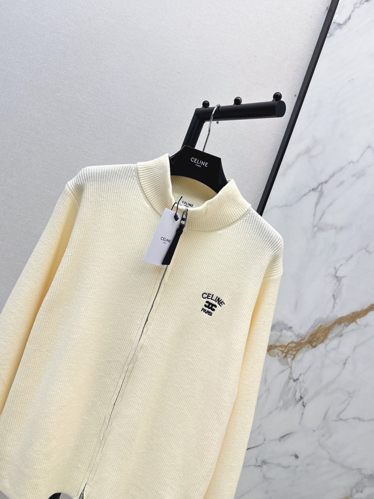 26FW New Stand-Collar Wool Cardigan 🖤