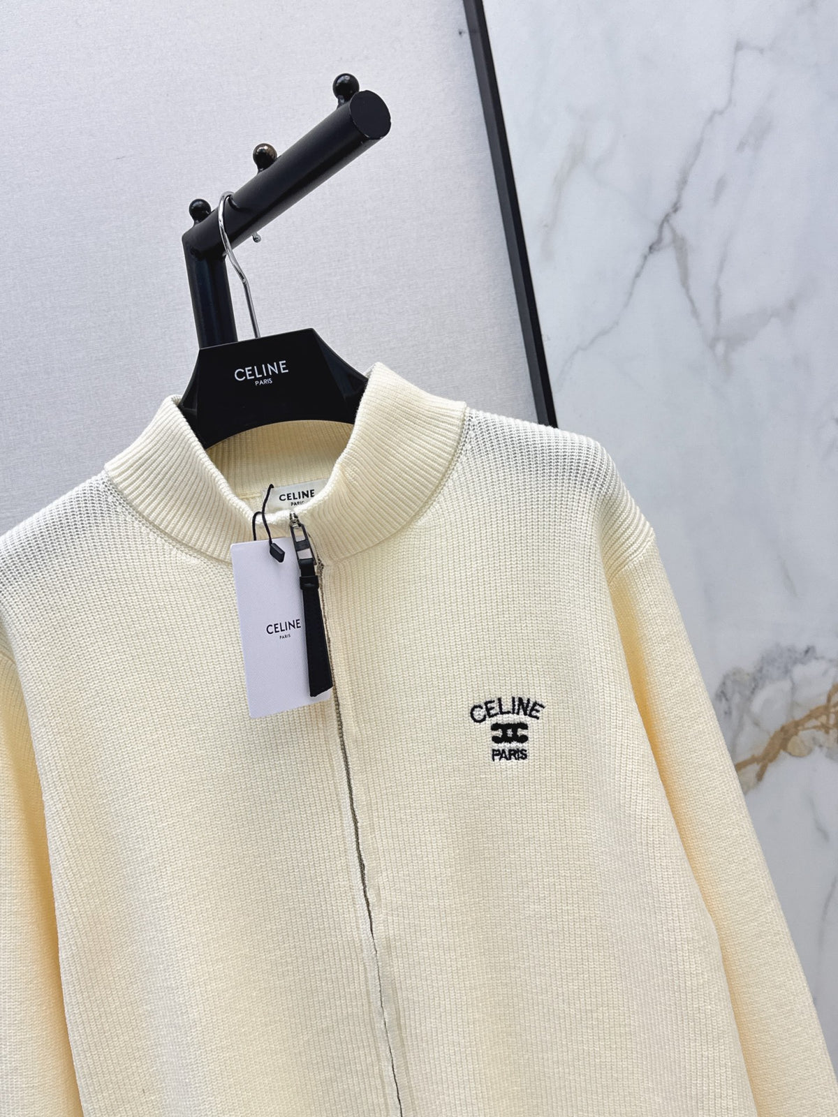 26FW New Stand-Collar Wool Cardigan 🖤
