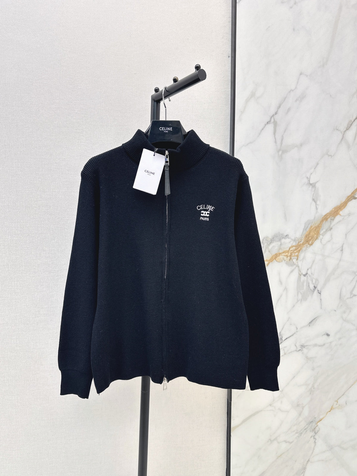 26FW New Stand-Collar Wool Cardigan 🖤