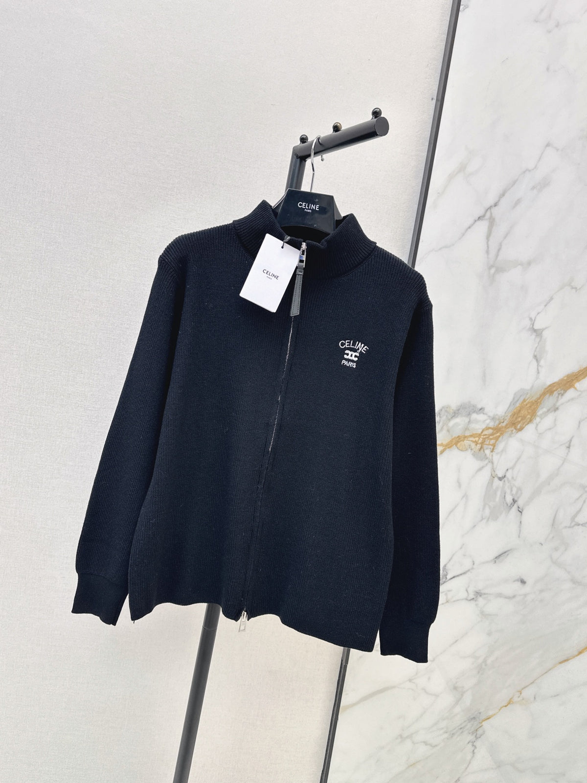 26FW New Stand-Collar Wool Cardigan 🖤