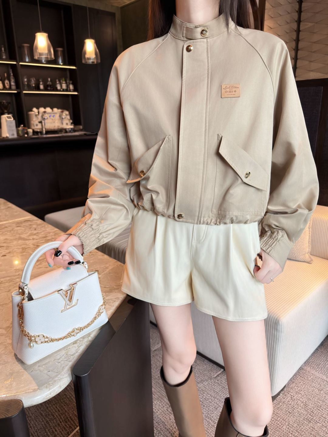 26FW New Stand-Collar Jacket with Dual Pocket Detail 🤎