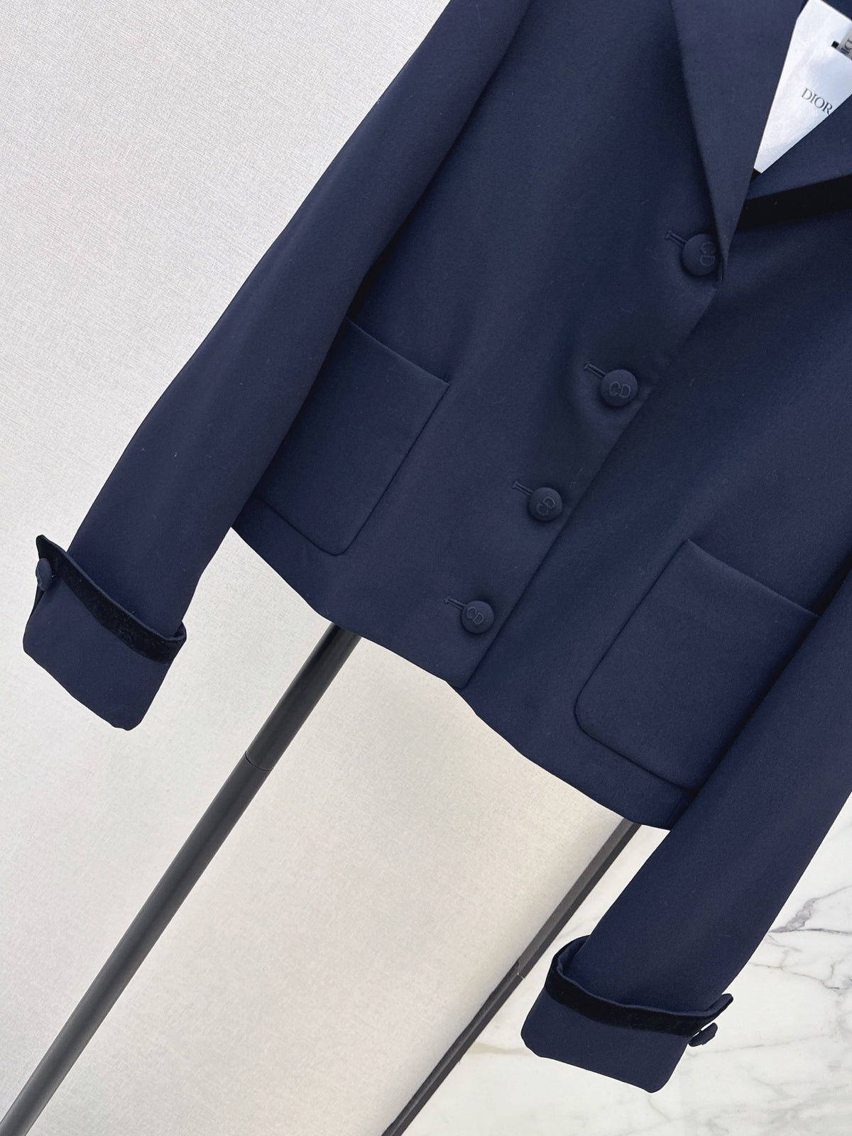 26FW New Cropped Collared Jacket 🖤