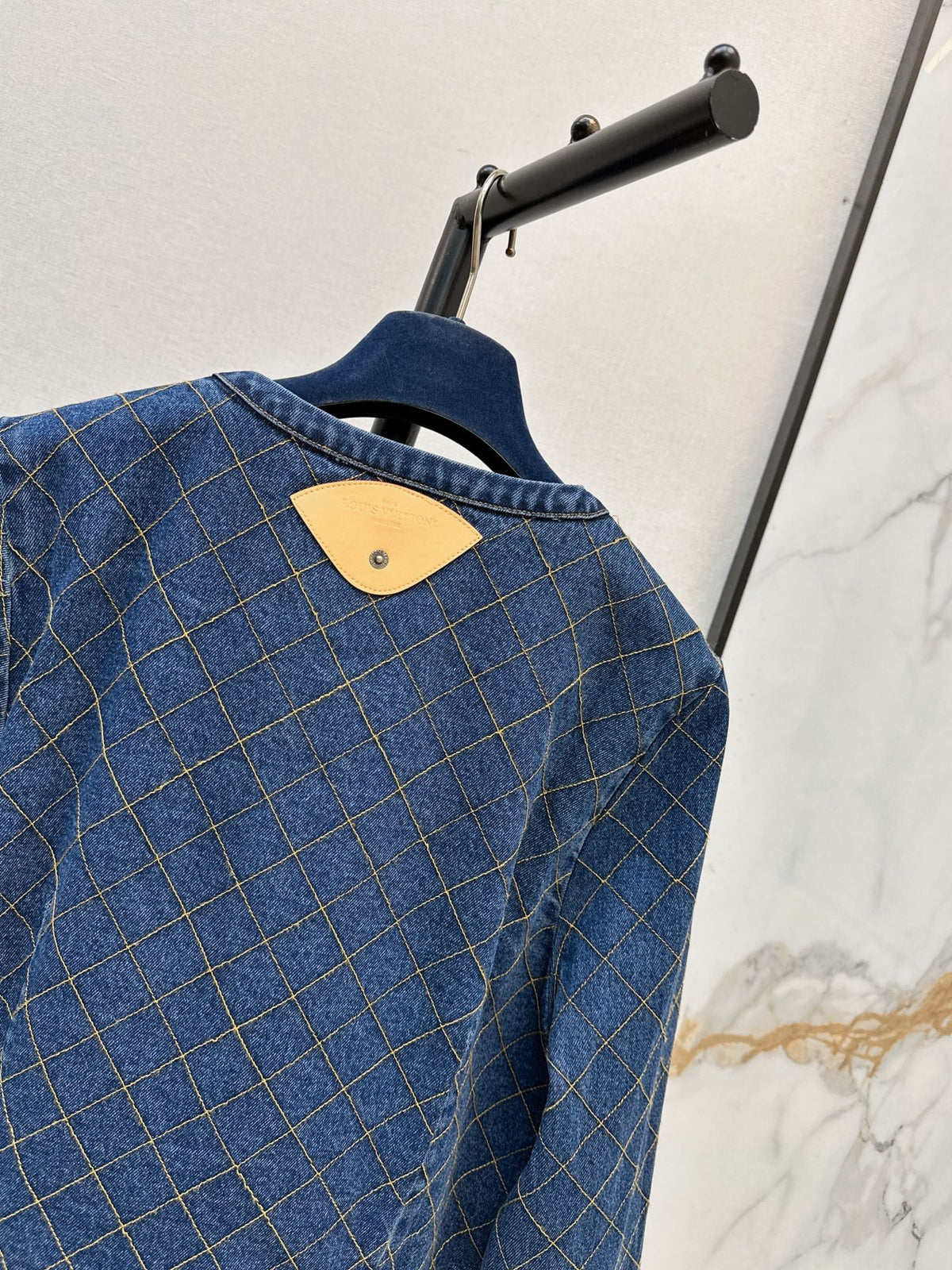 26FW New Diamond-Pattern Denim Jacket 🩵