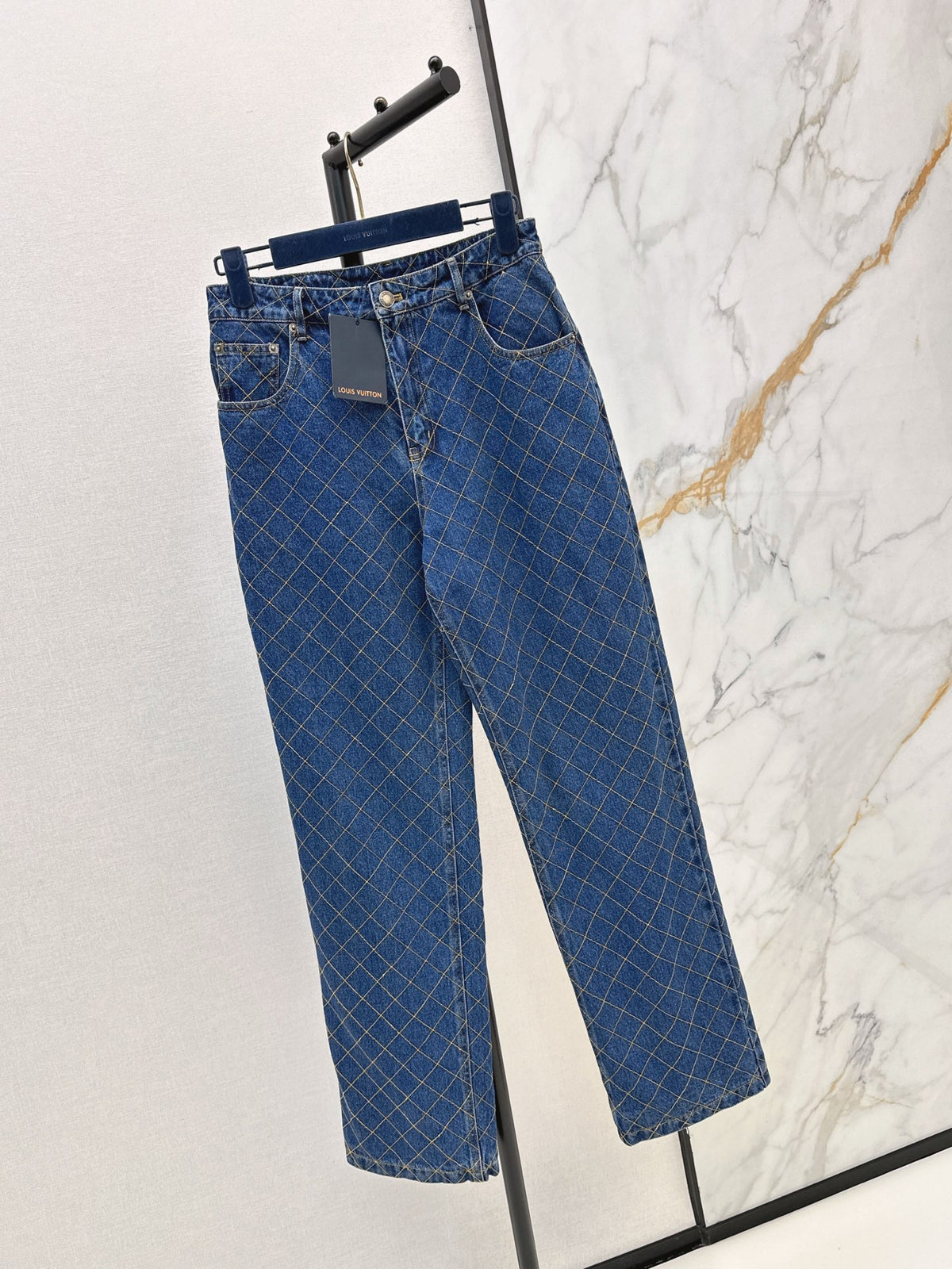 26FW New Diamond-Pattern Denim Jeans 🩵