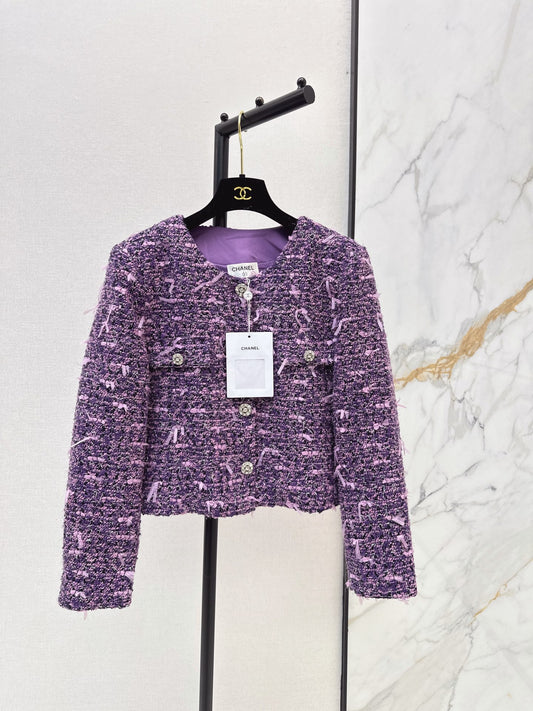 🔥Highest Quality🔥26FW New Crew-Neck Knit Jacket 💜