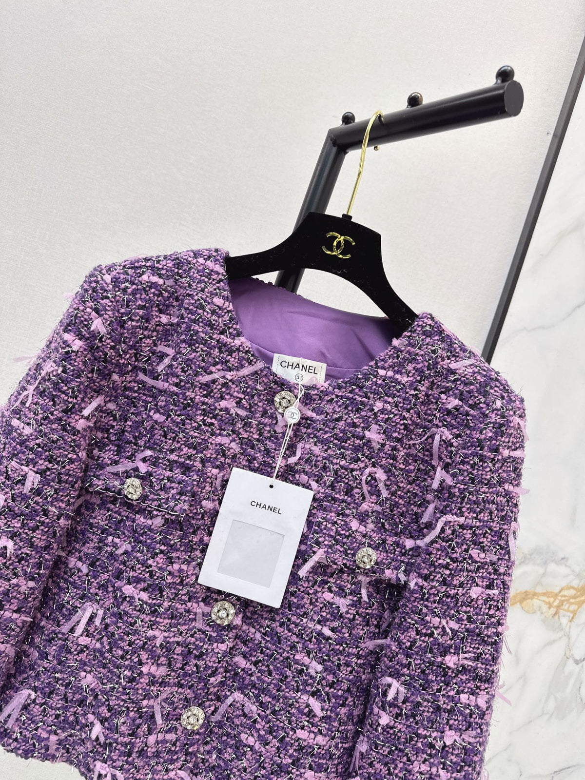 🔥Highest Quality🔥26FW New Crew-Neck Knit Jacket 💜