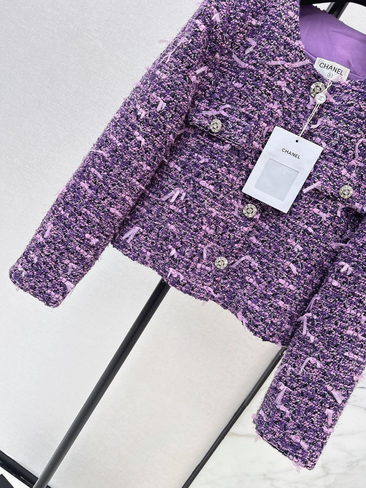 🔥Highest Quality🔥26FW New Crew-Neck Knit Jacket 💜
