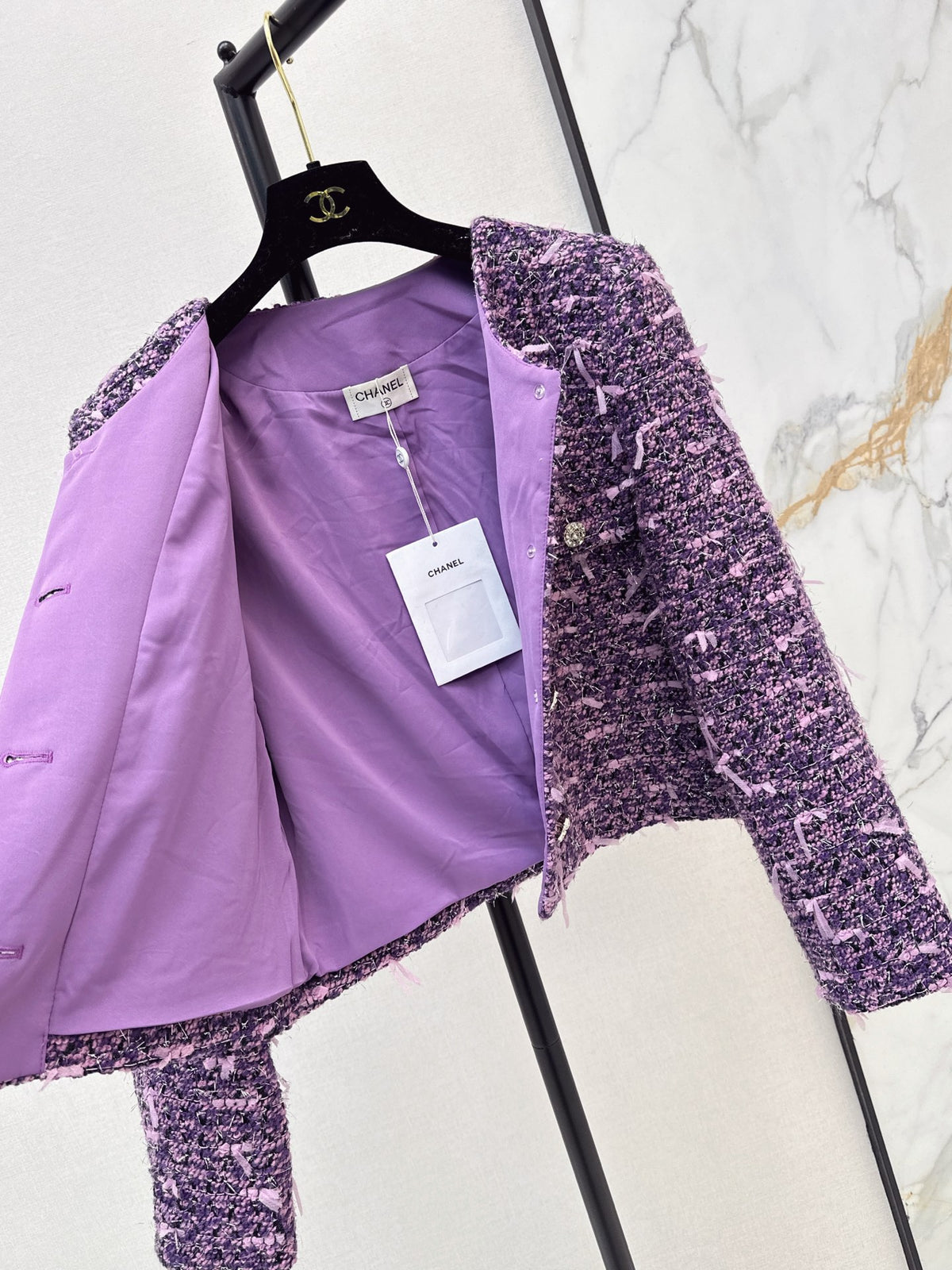 🔥Highest Quality🔥26FW New Crew-Neck Knit Jacket 💜