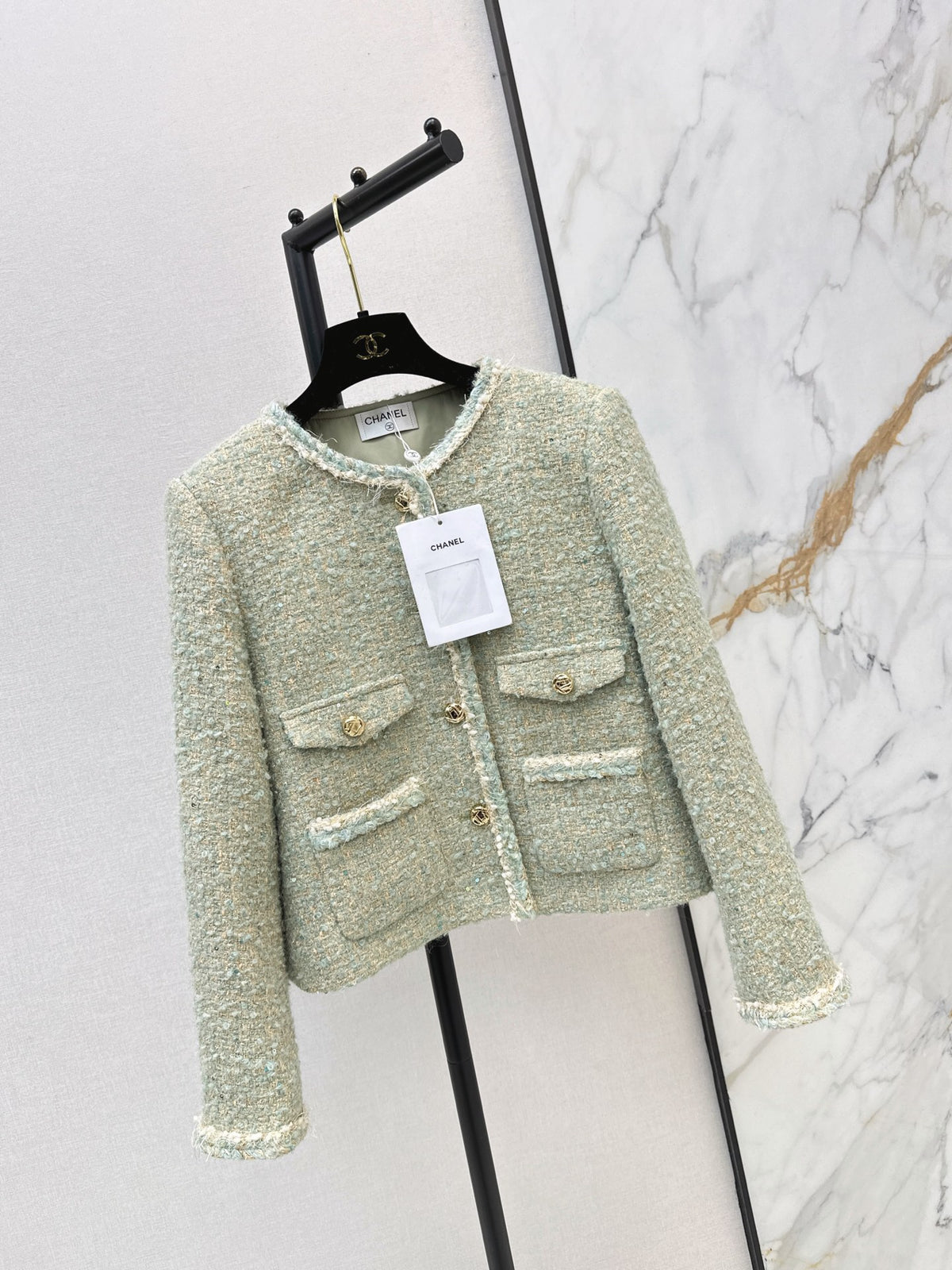 🔥Highest Quality🔥26FW New Crew-Neck Knit Jacket 🤍