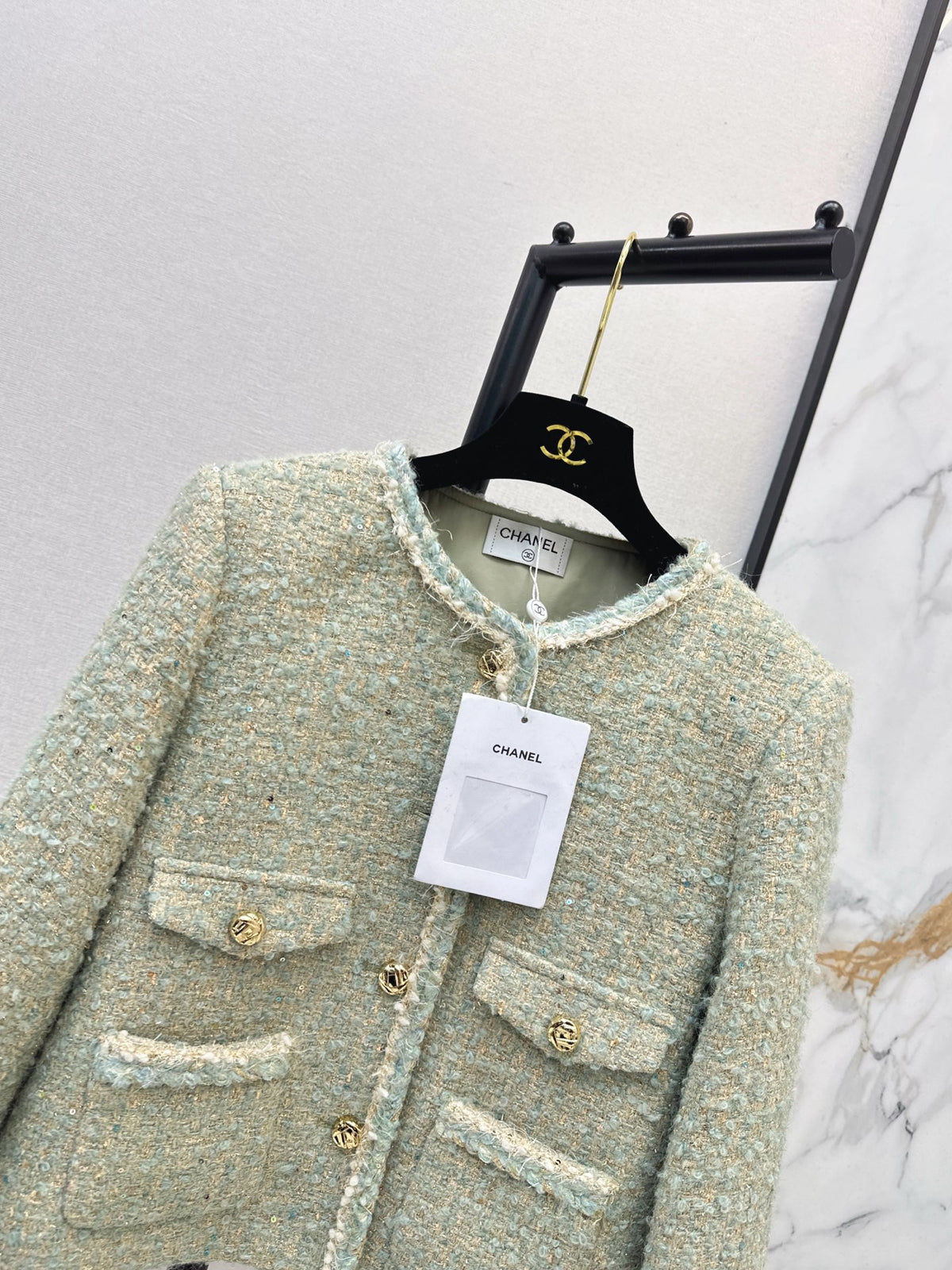 🔥Highest Quality🔥26FW New Crew-Neck Knit Jacket 🤍