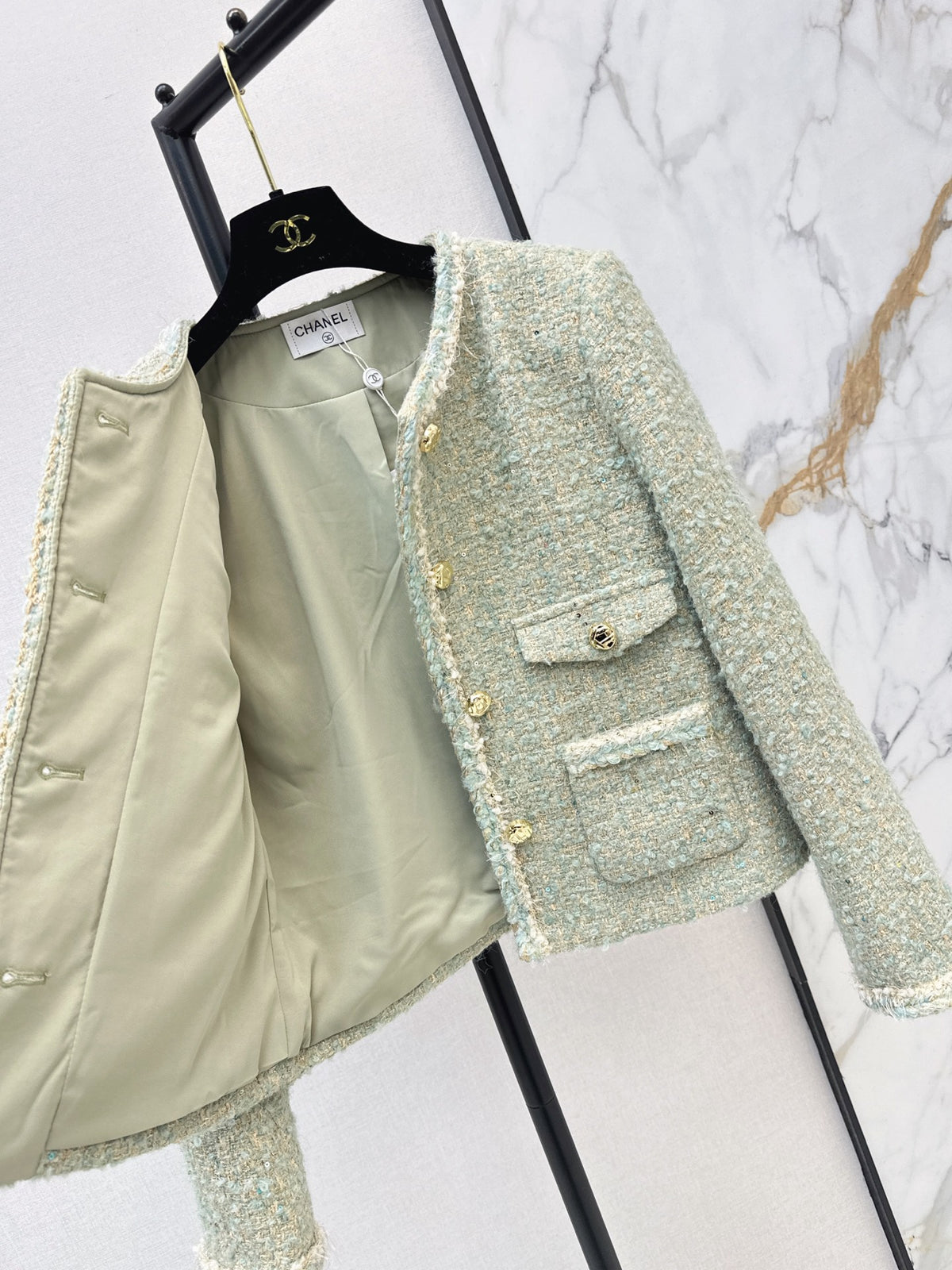 🔥Highest Quality🔥26FW New Crew-Neck Knit Jacket 🤍