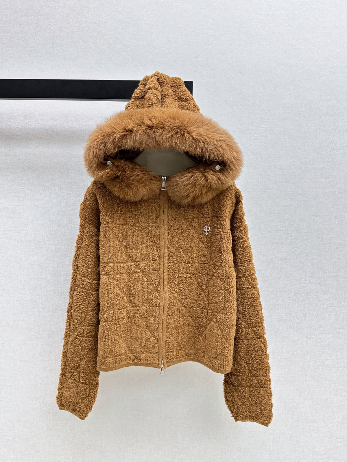 26FW New Coat with Fox Fur Collar 🤍
