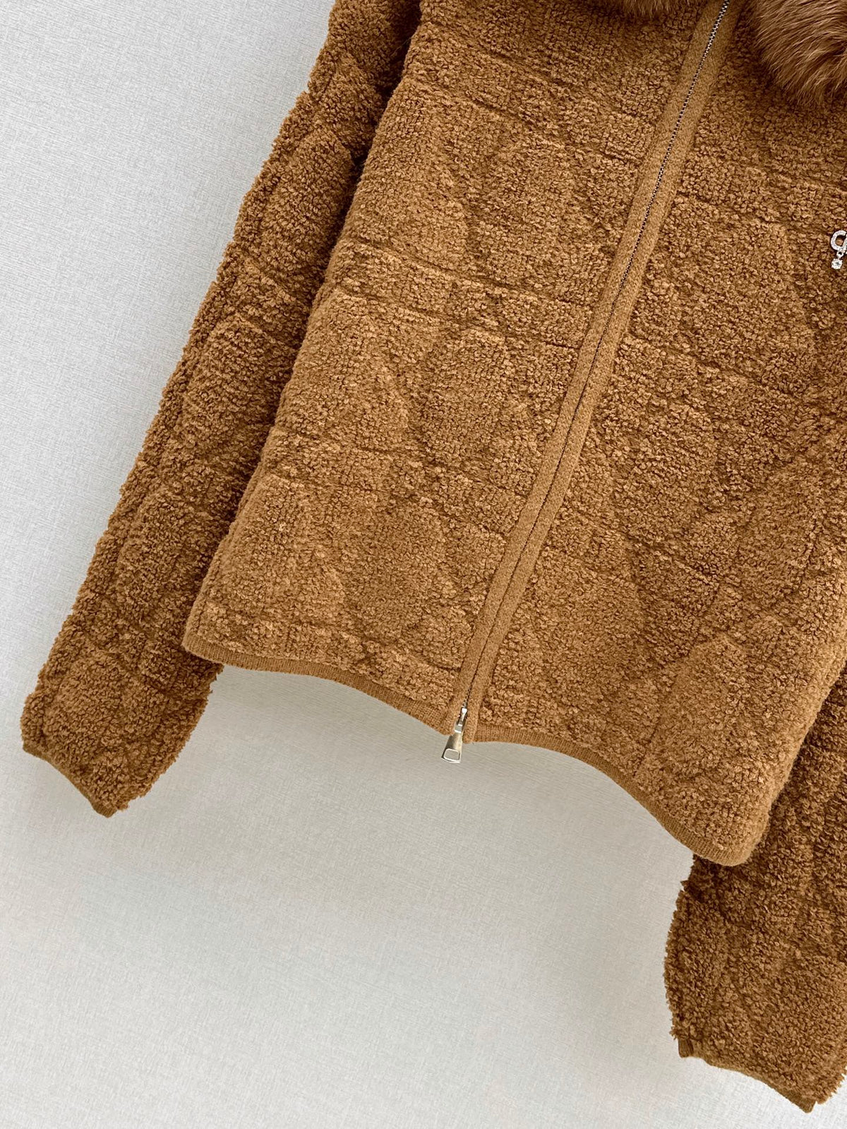 26FW New Coat with Fox Fur Collar 🤍
