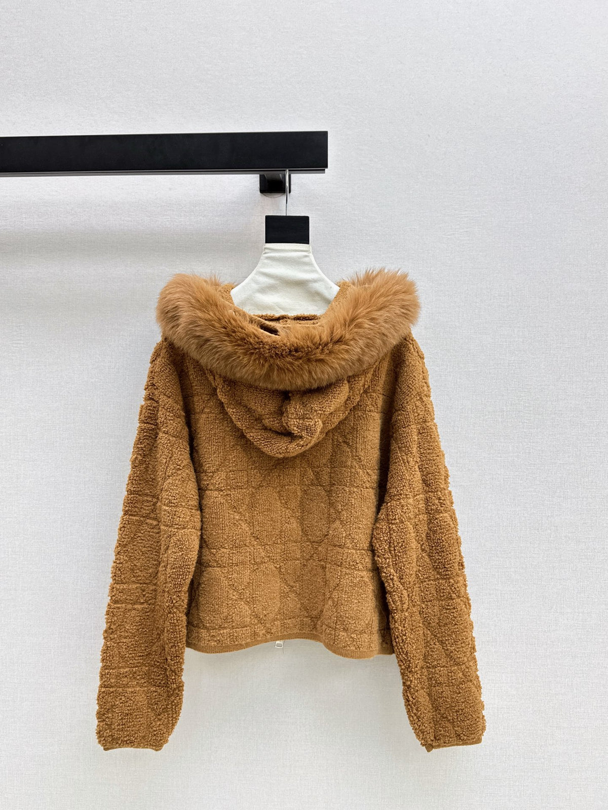 26FW New Coat with Fox Fur Collar 🤍