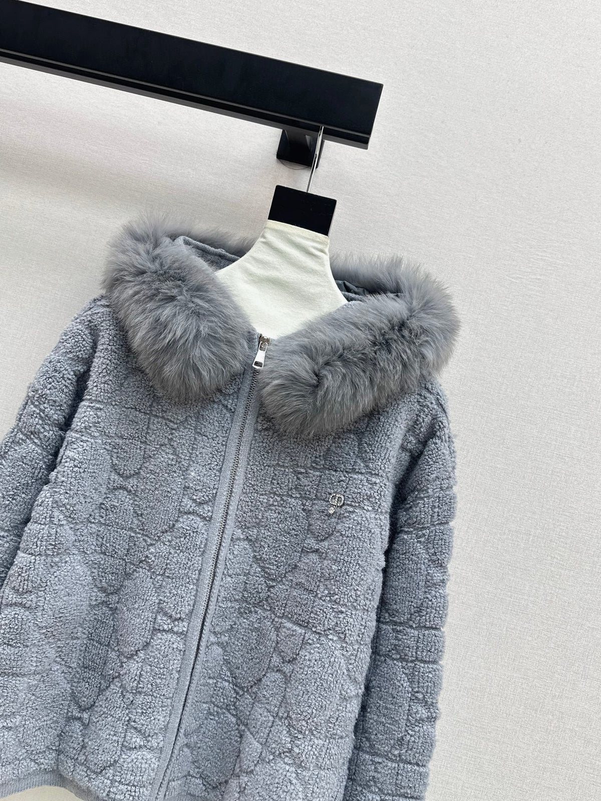 26FW New Coat with Fox Fur Collar 🤍