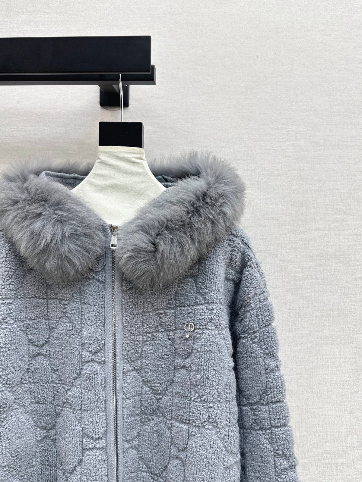 26FW New Coat with Fox Fur Collar 🤍