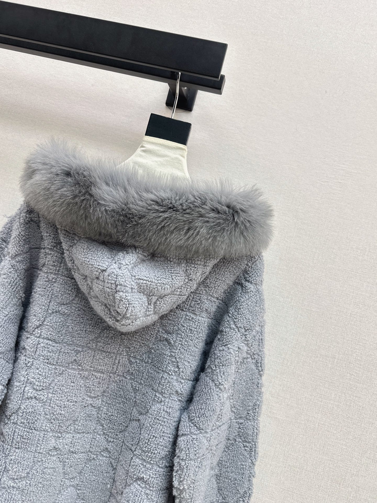 26FW New Coat with Fox Fur Collar 🤍