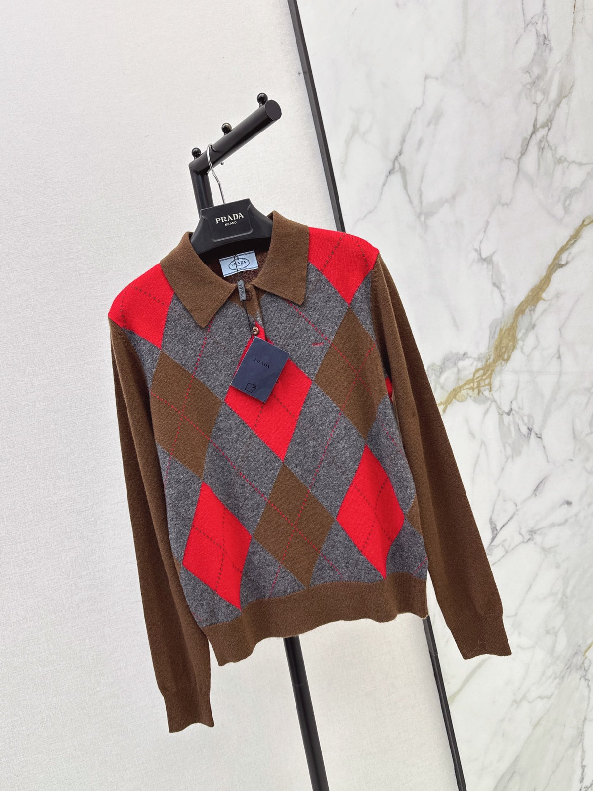 26FW New Collared Knit Polo 🖤