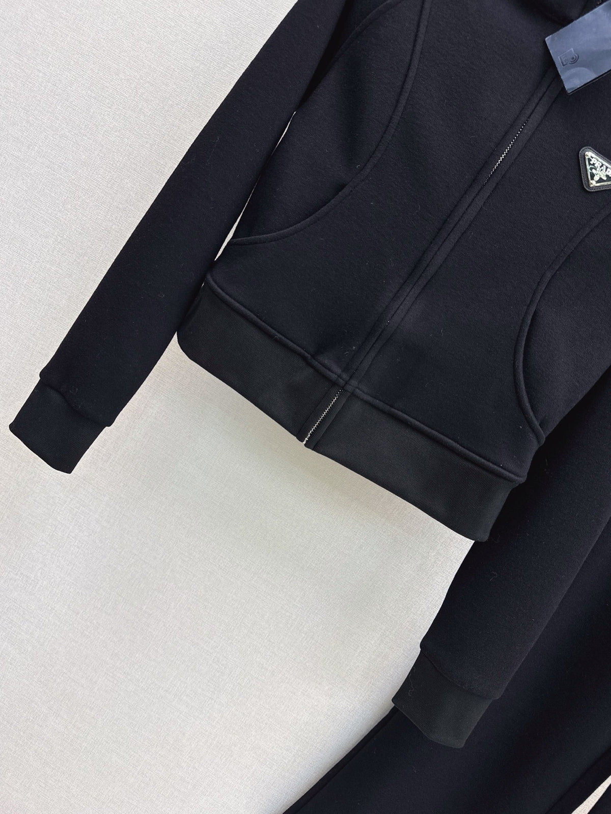 26FW New Black Hooded Sweatshirt Set 🖤