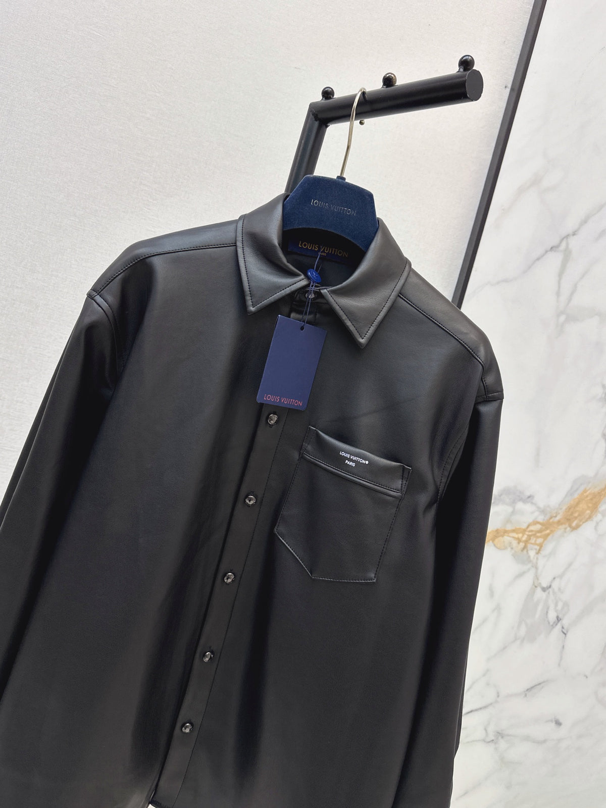 26FW New Black Leather Jacket 🖤