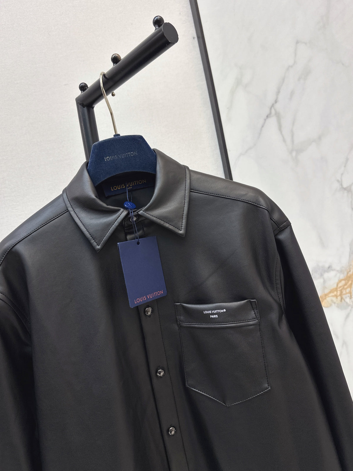 26FW New Black Leather Jacket 🖤