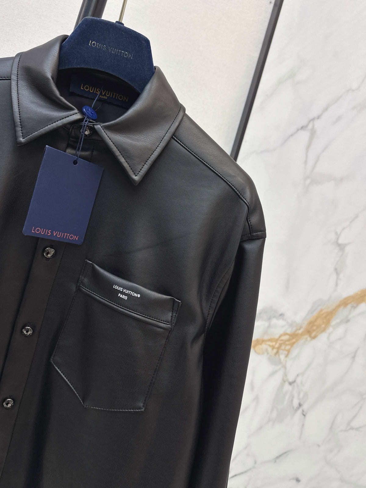 26FW New Black Leather Jacket 🖤