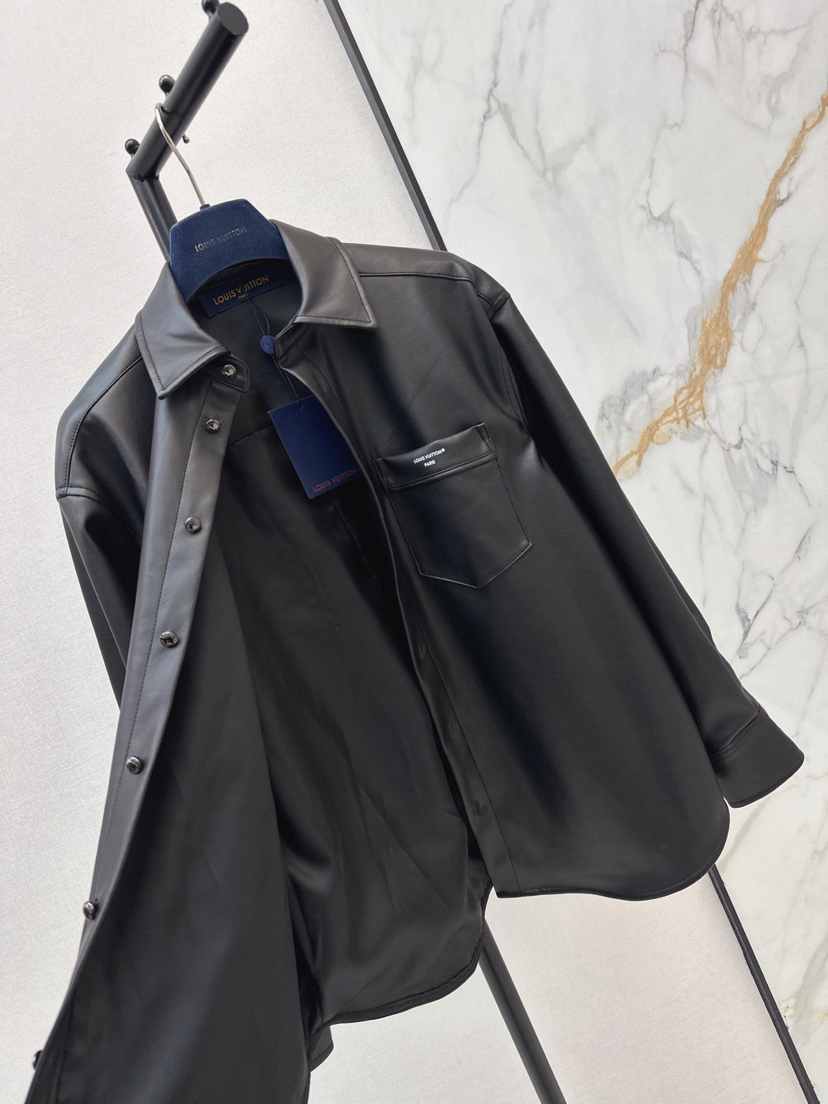 26FW New Black Leather Jacket 🖤