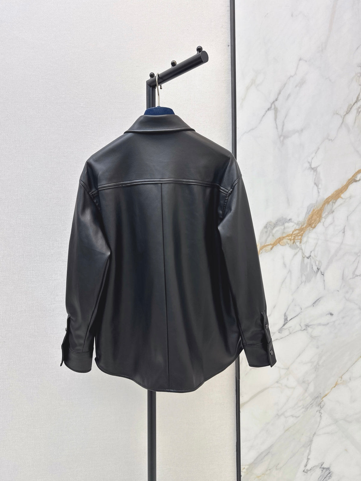 26FW New Black Leather Jacket 🖤