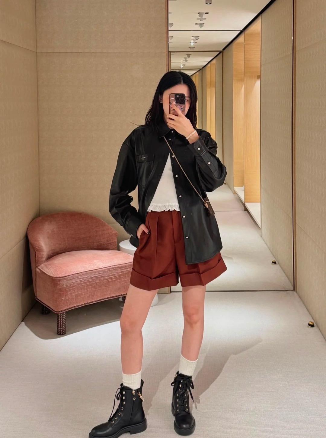 26FW New Black Leather Jacket 🖤