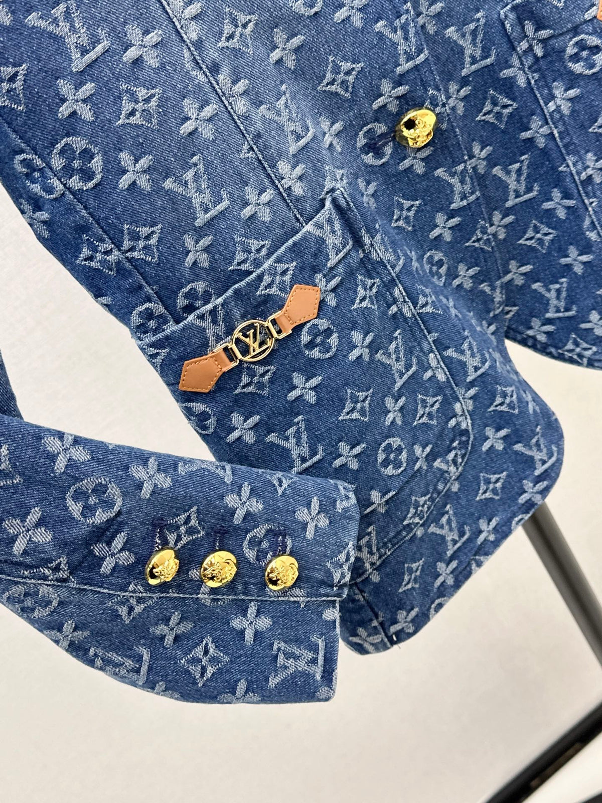 26FW New All-Over Monogram Denim Jacket 🩵