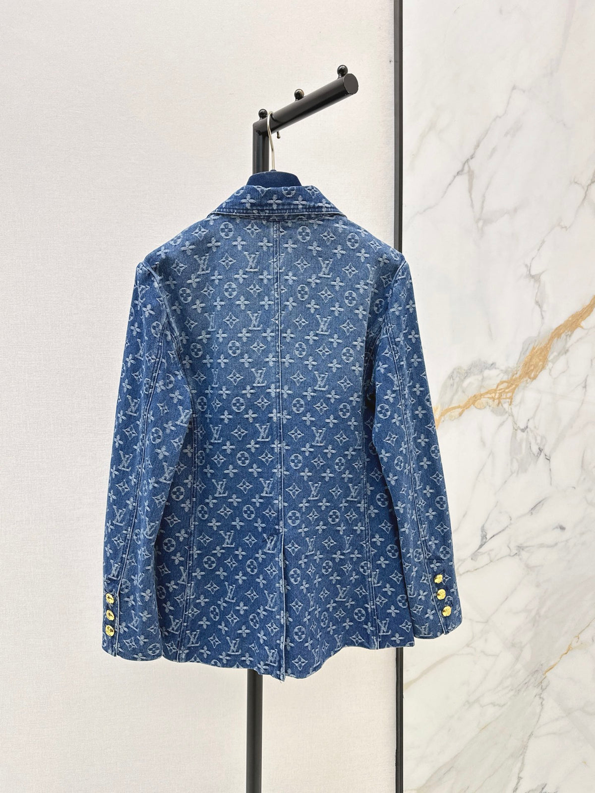 26FW New All-Over Monogram Denim Jacket 🩵
