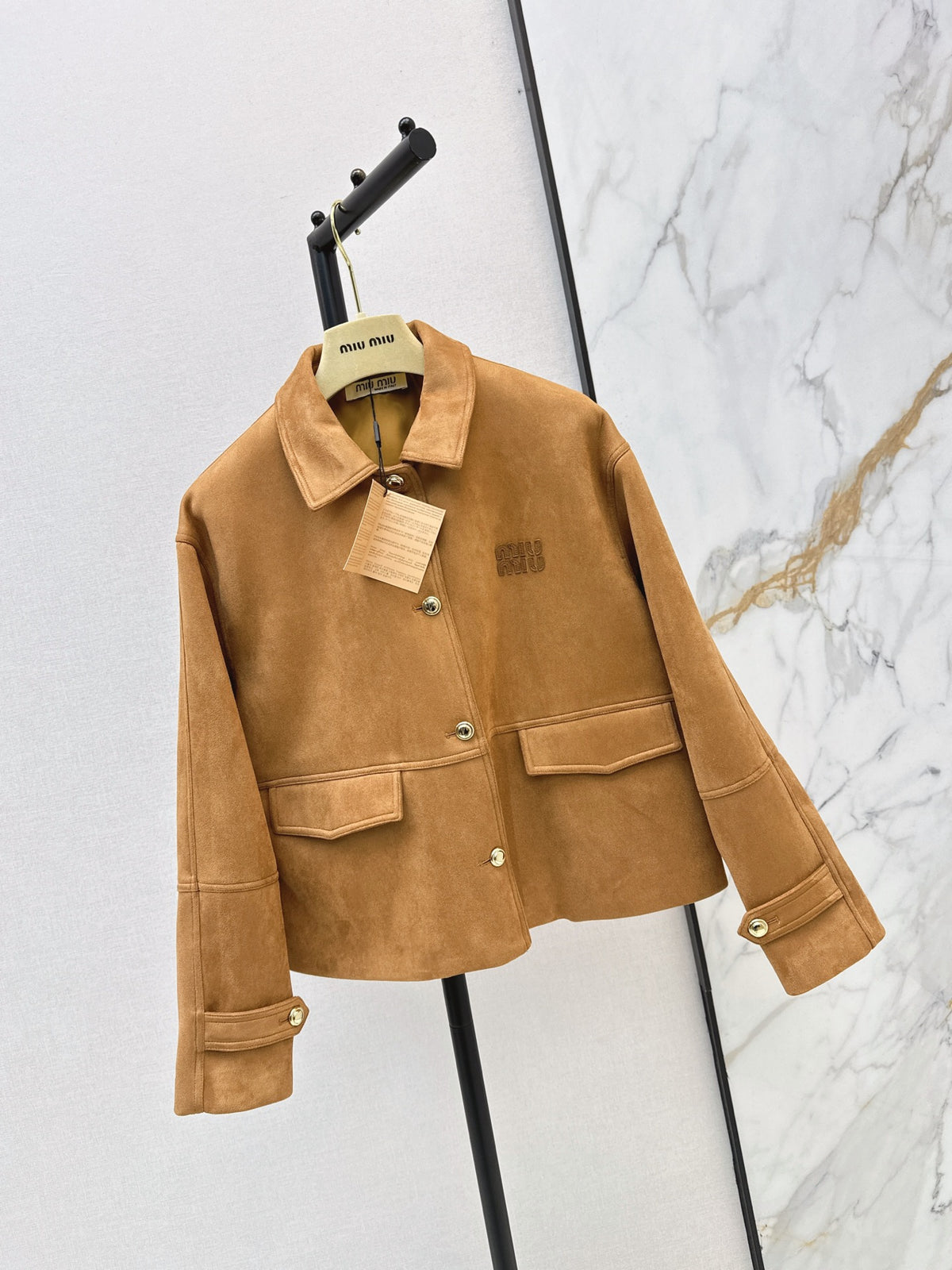 26FW New Embroidered Collar Jacket 🤎