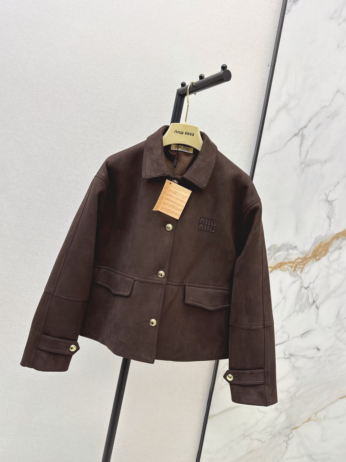 26FW New Embroidered Collar Jacket 🤎