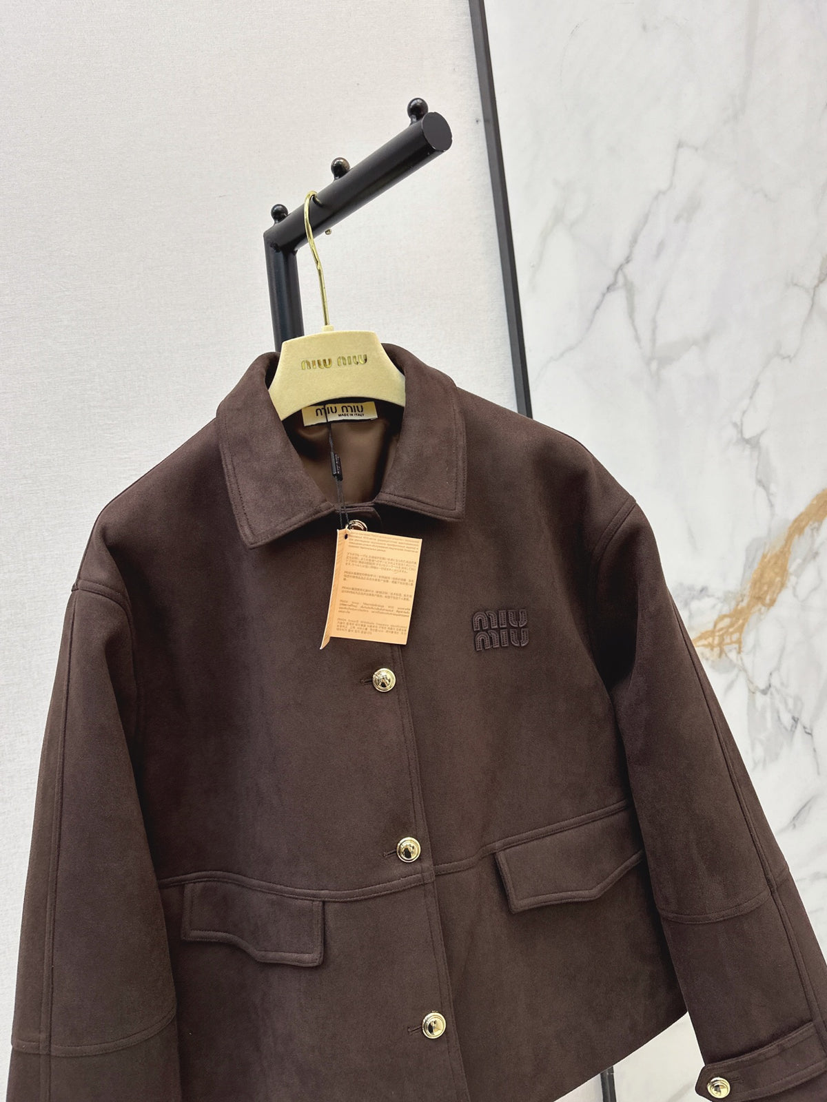 26FW New Embroidered Collar Jacket 🤎