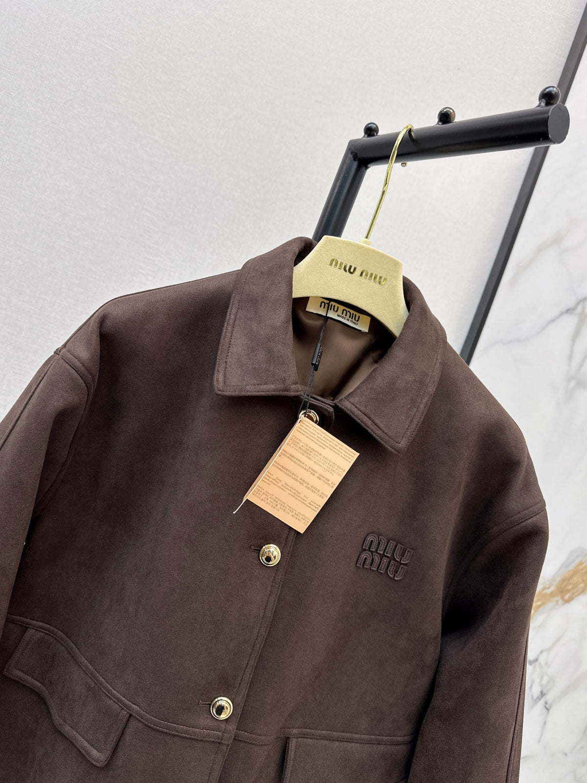 26FW New Embroidered Collar Jacket 🤎
