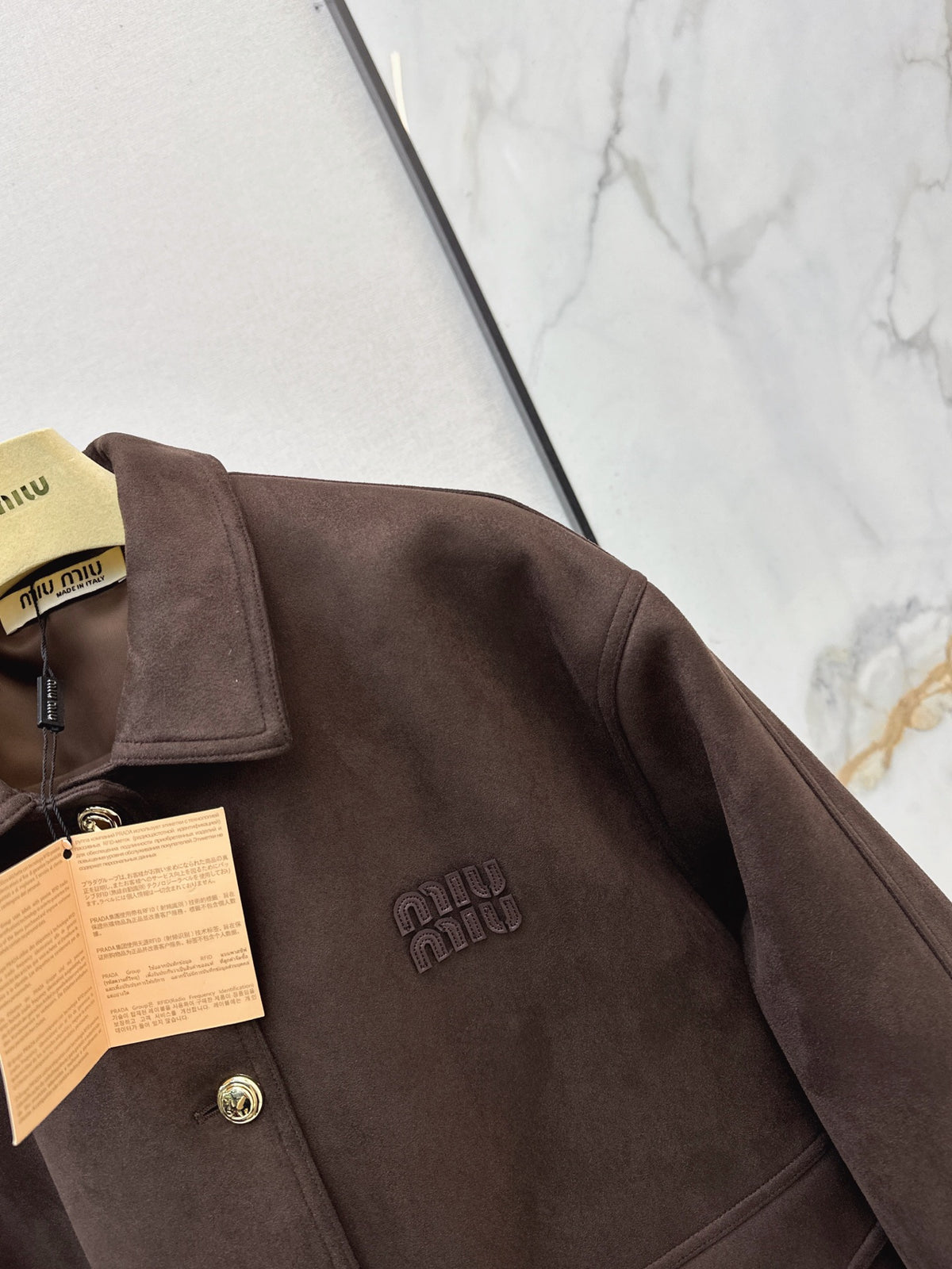 26FW New Embroidered Collar Jacket 🤎