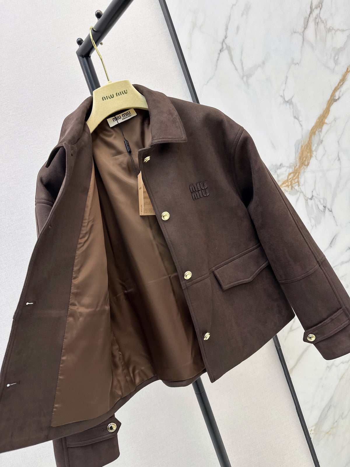 26FW New Embroidered Collar Jacket 🤎