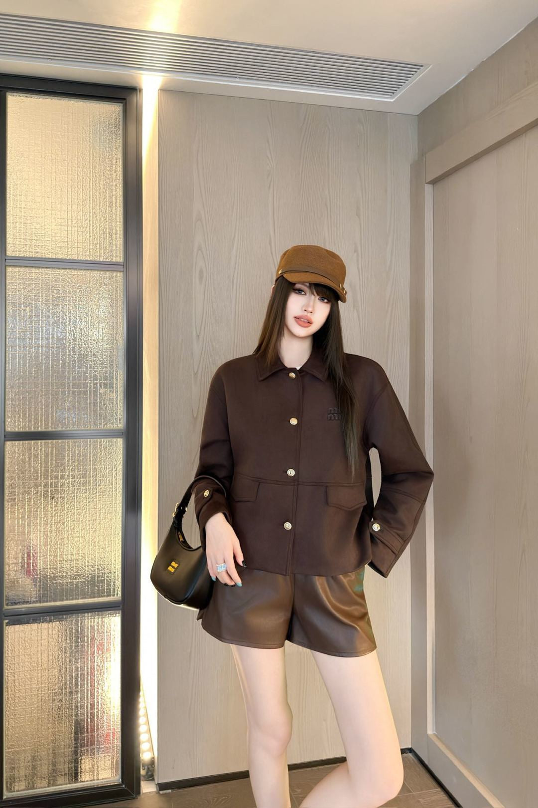 26FW New Embroidered Collar Jacket 🤎
