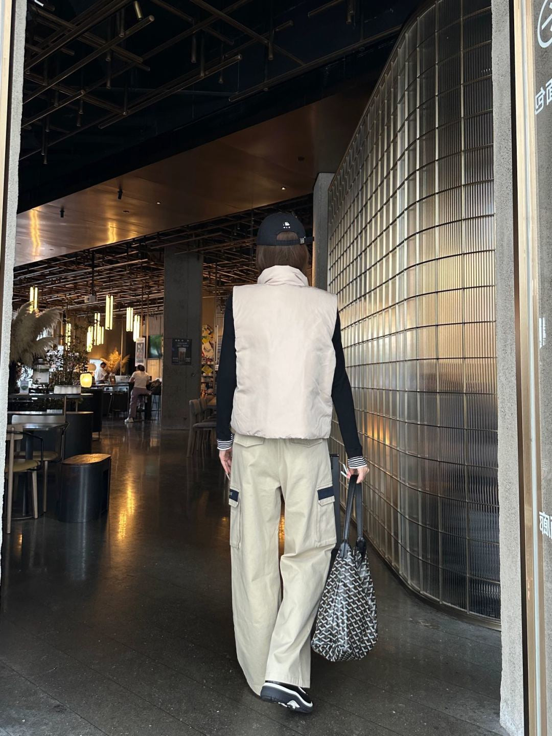 26FW New Color-Block Paneled Padded Vest 🤎