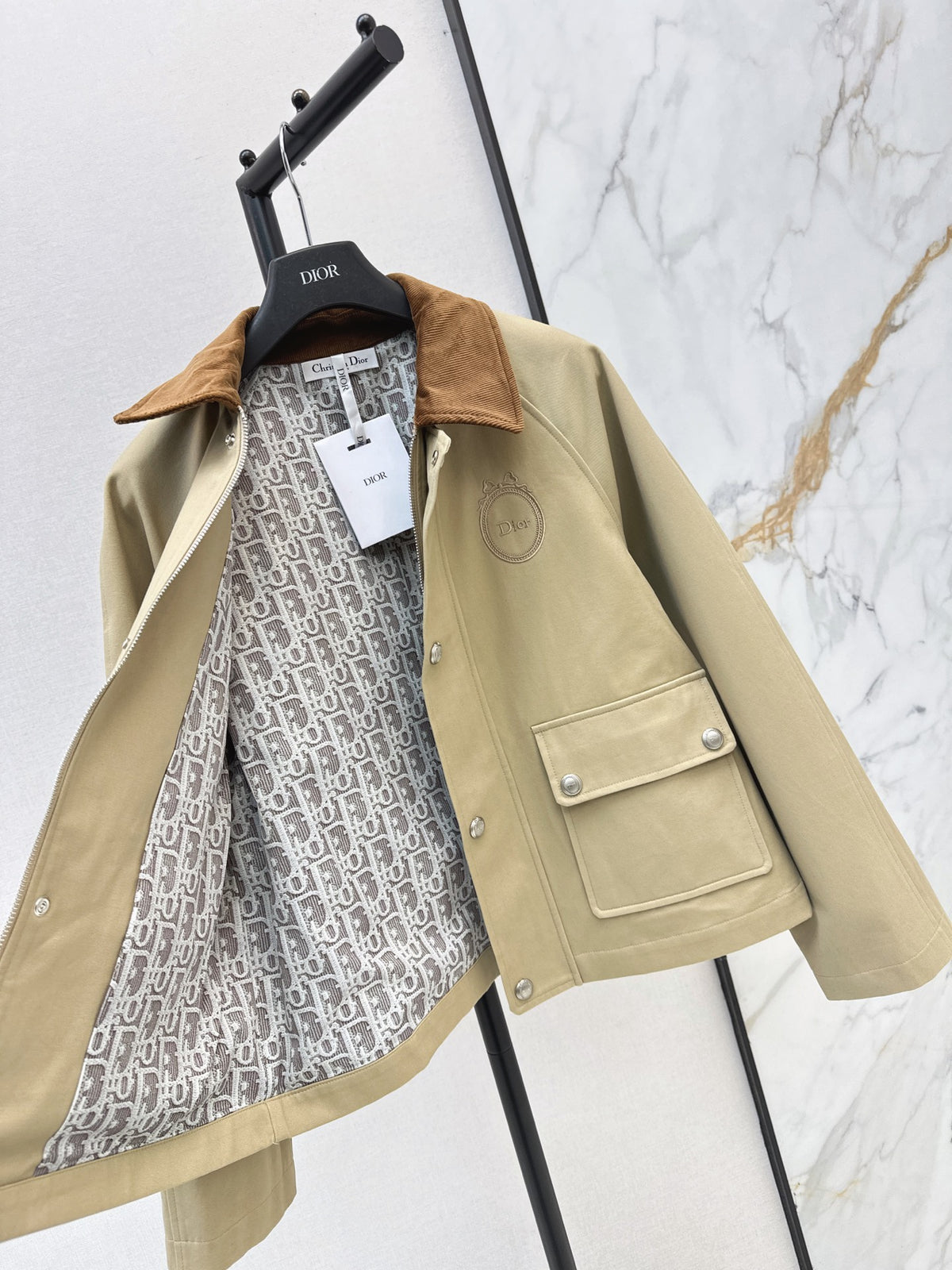 26FW New Color-Block Corduroy Jacket 🤎
