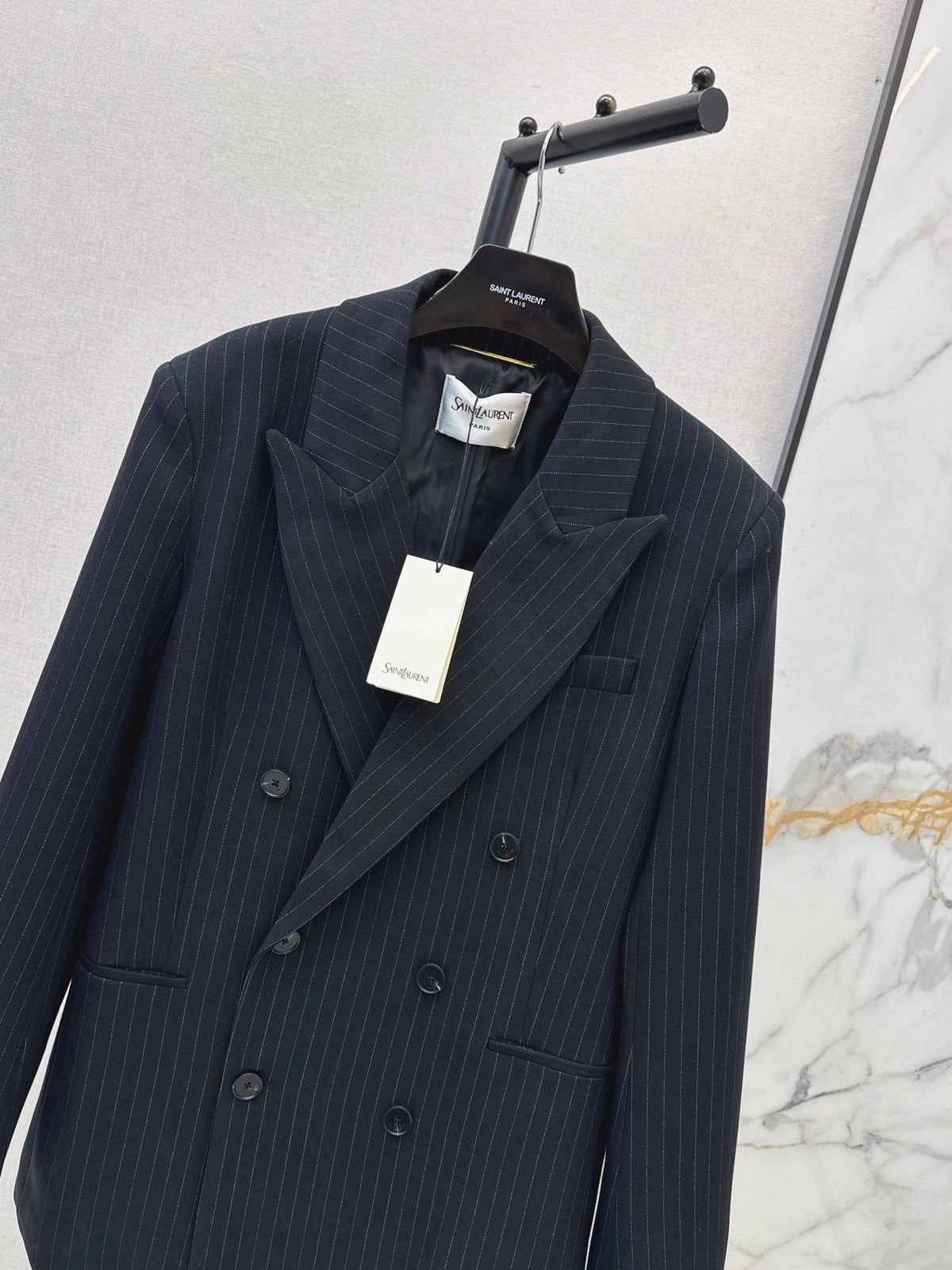 26FW New Striped Double-Breasted Blazer 🖤