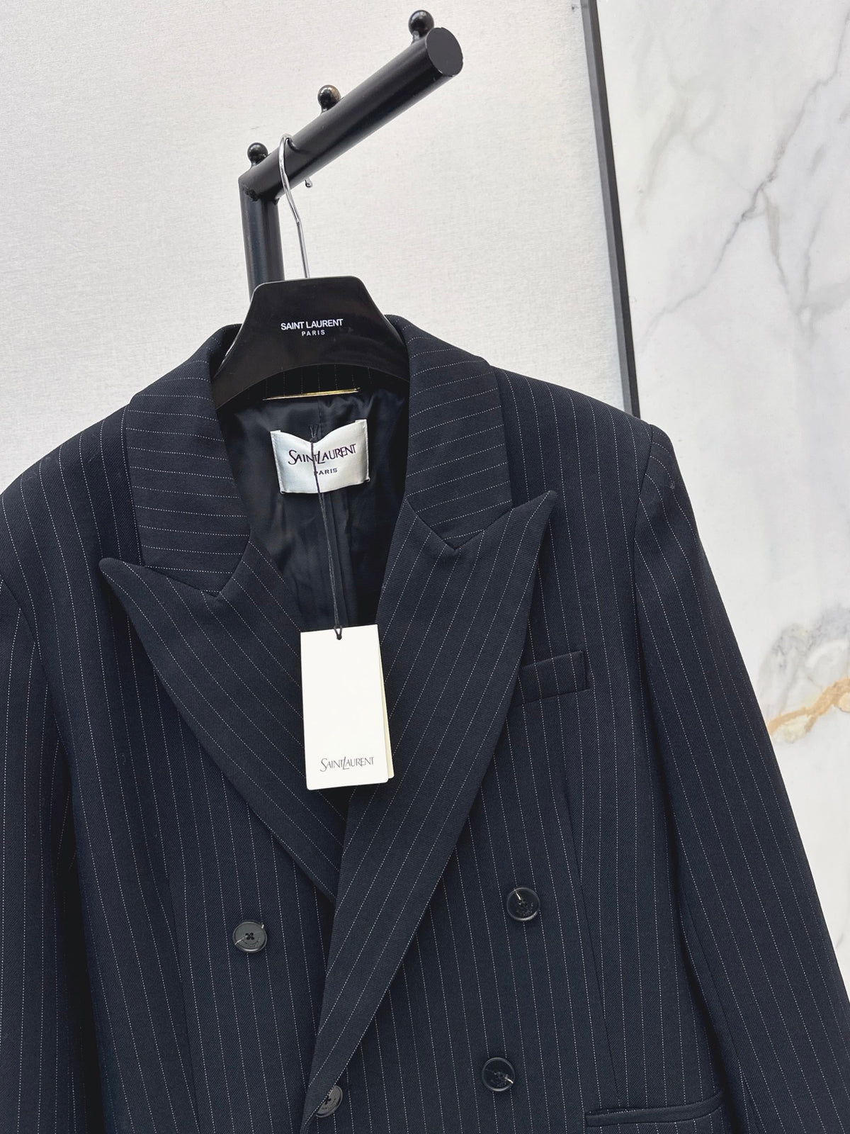 26FW New Striped Double-Breasted Blazer 🖤