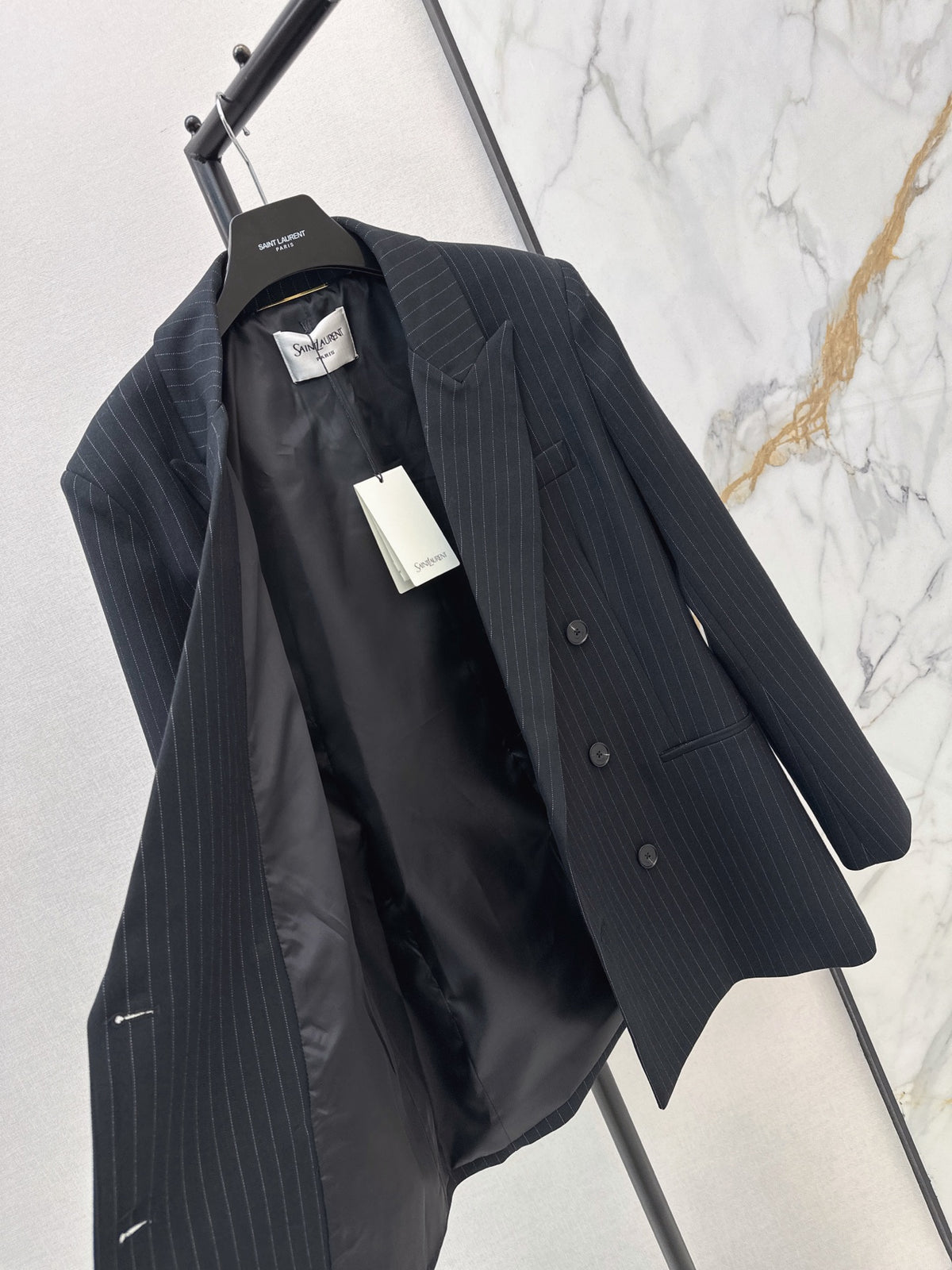 26FW New Striped Double-Breasted Blazer 🖤