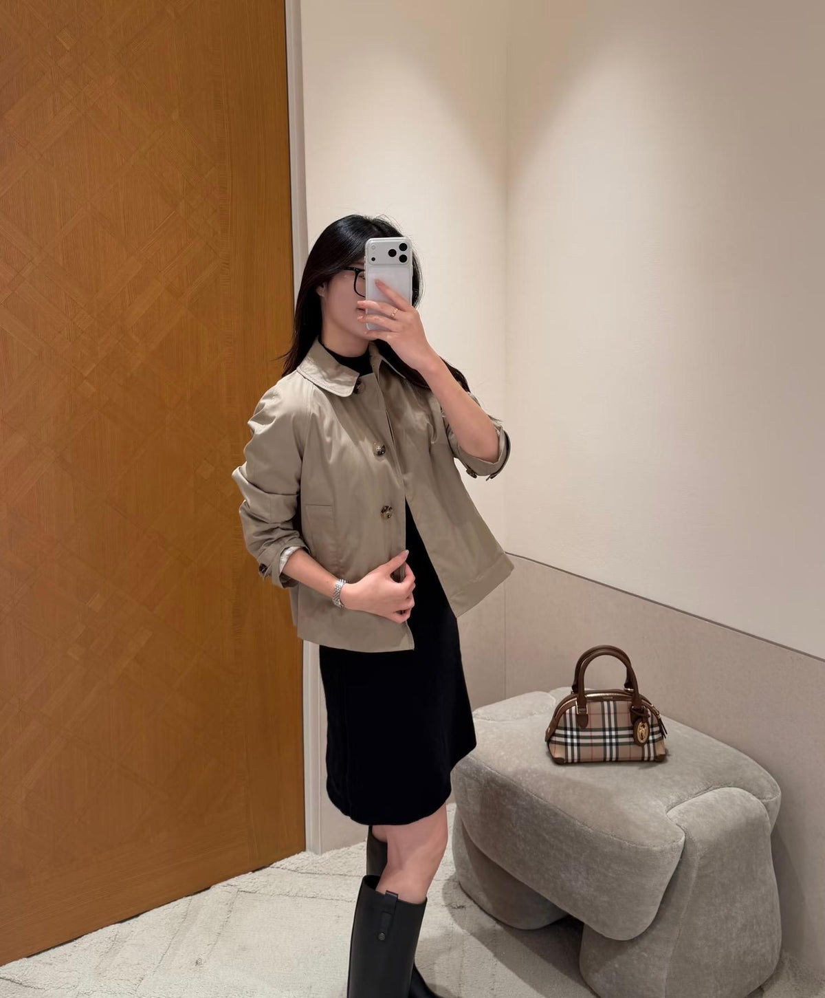 26FW New Oversized Lapel Trench Coat 🤎
