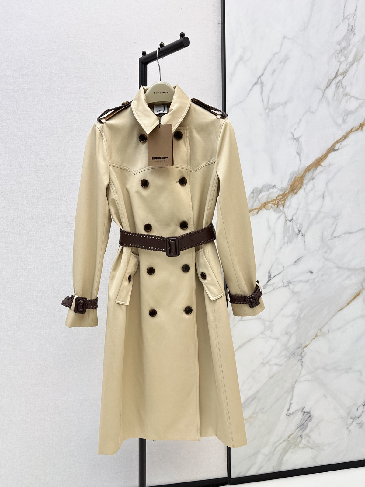 26FW New Classic Double-Breasted Long Trench Coat 🤎