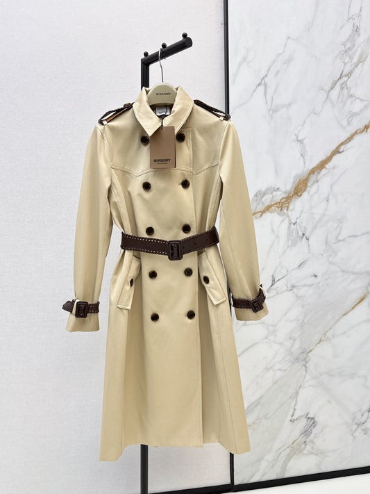 26FW New Classic Double-Breasted Long Trench Coat 🤎
