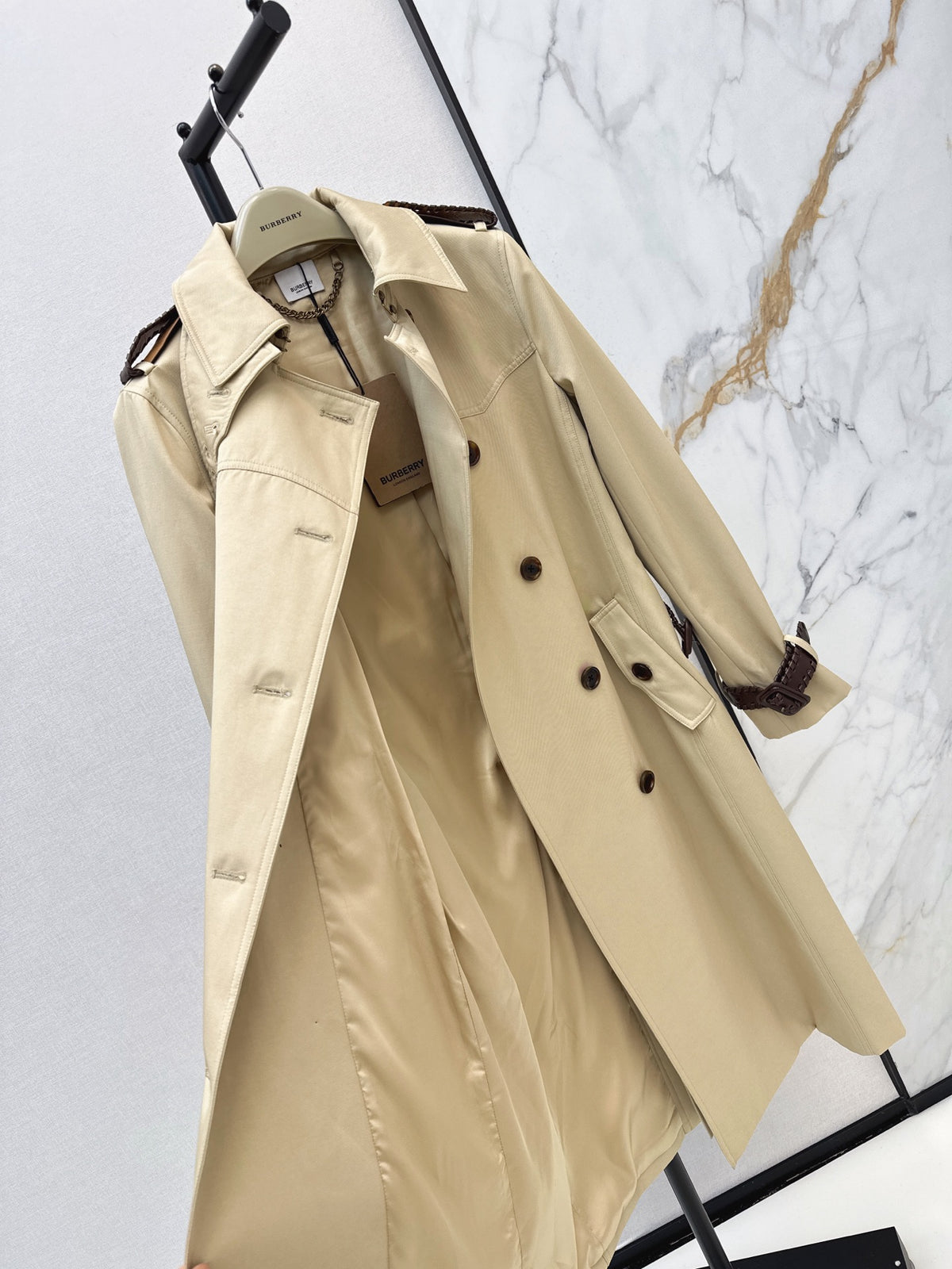 26FW New Classic Double-Breasted Long Trench Coat 🤎
