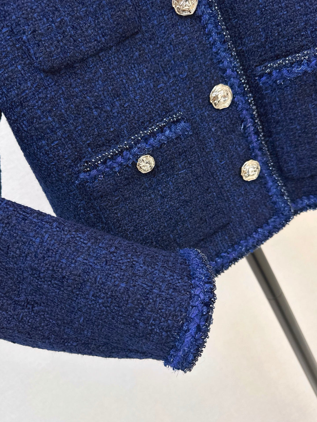 26FW New Crew-Neck Knit Jacket 🩵